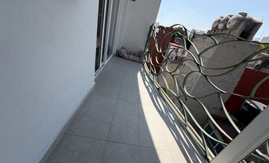 Rento Departamento tipo Loft  Sustentable en colonia Narvarte Poniente, CDMX.