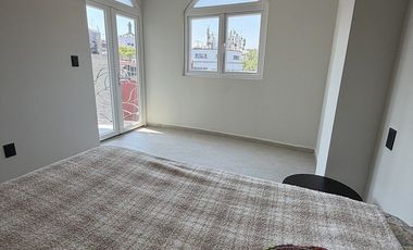 Rento Departamento tipo Loft  Sustentable en colonia Narvarte Poniente, CDMX.