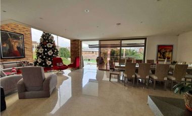 VENTA PERMUTA CASA CAMPESTRE  RUITOQUE ALTO GOLF COUNTRY CLUB  COD:197