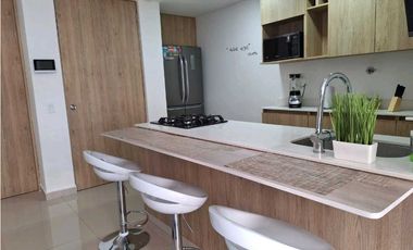 Venta/ de apartamento amoblado en el sector de Alameda ,Belen