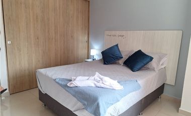 Venta/ de apartamento amoblado en el sector de Alameda ,Belen