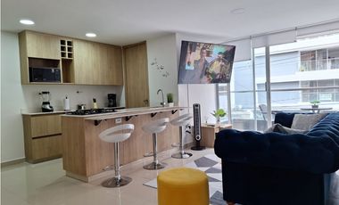 Venta/ de apartamento amoblado en el sector de Alameda ,Belen