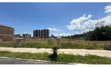 Lote para la venta en unidad abierta en San Antonio de Pereira