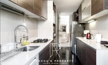 Departamento en Arriendo en DISPONIBLE ENERO 26 AMPLIO DEPARTAMENTO AMOBLADO 4D+2B+2E+1B