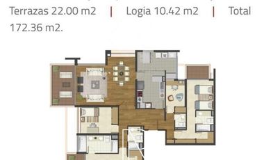 Departamento en Arriendo en presidente riesgo / Nansen