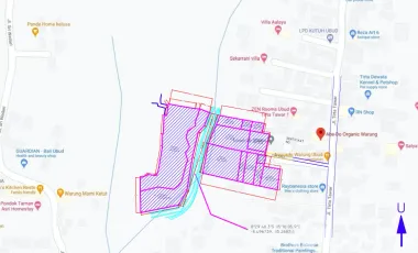 Land for sale in Ubud, Bali