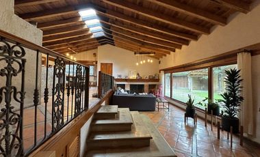 Casa campirana rodeada de naturaleza en el Fresno, Valle de Bravo