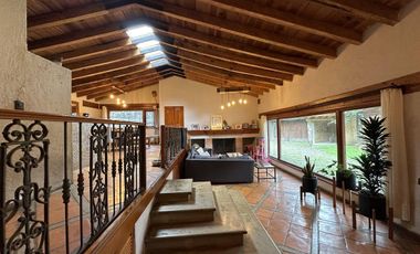 Casa campirana rodeada de naturaleza en el Fresno, Valle de Bravo