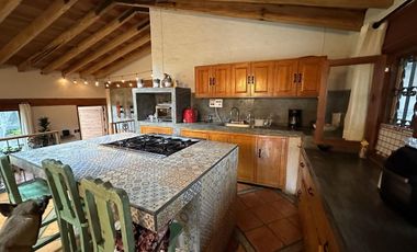 Casa campirana rodeada de naturaleza en el Fresno, Valle de Bravo