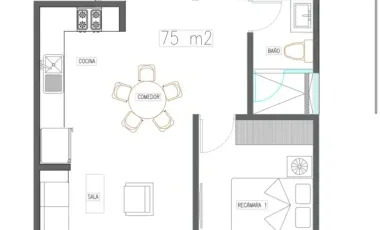 Departamento en renta en Tierra Blanca, Culiacán, Sinaloa