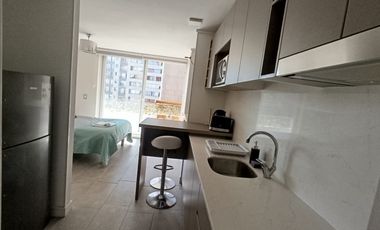 Oportunidad!! Estudio AMOBLADO Metro Sta Isabel a pasos de Barrio Italia y Providencia.