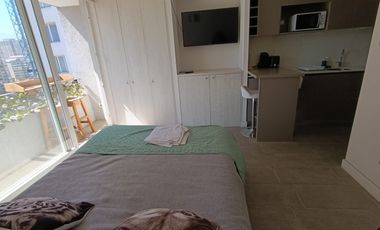 Oportunidad!! Estudio AMOBLADO Metro Sta Isabel a pasos de Barrio Italia y Providencia.