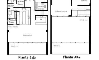 Departamento Penthouse en Las Alondras III (Melva)