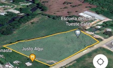 Terreno en RENTA en Coatepec zona libramiento por Coca-Cola