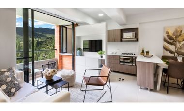 Vendo Moderno apto La estrella, nuevo, piso muy alto con supervista