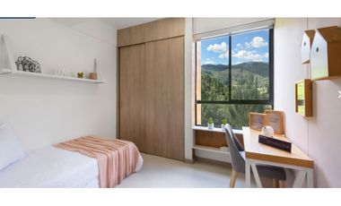 Vendo Moderno apto La estrella, nuevo, piso muy alto con supervista