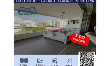 VENTA DE APARTAMENTO EN EL BARRIO LA CASTELLANA.