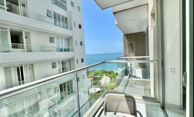 Aparta suite en venta a media cuadra de la playa Del Hotel Hilton