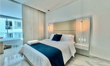 Aparta suite en venta a media cuadra de la playa Del Hotel Hilton