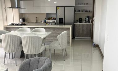 SE ALQUILA HERMOSO APARTAMENTO AMOBLADO EN EL BARRIO CIUDAD JARDIN - EDIFICIO ANKARA