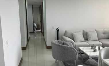 SE ALQUILA HERMOSO APARTAMENTO AMOBLADO EN EL BARRIO CIUDAD JARDIN - EDIFICIO ANKARA
