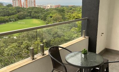 SE ALQUILA HERMOSO APARTAMENTO AMOBLADO EN EL BARRIO CIUDAD JARDIN - EDIFICIO ANKARA