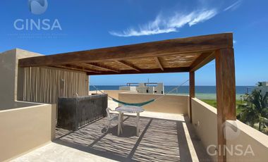 EXCLUSIVA CASA EN VENTA UBICADA EN SEGUNDA FILA DE LA PLAYA SAN CRISANTO, YUCATÁN