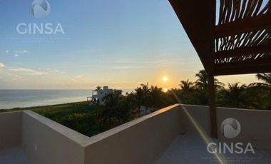 EXCLUSIVA CASA EN VENTA UBICADA EN SEGUNDA FILA DE LA PLAYA SAN CRISANTO, YUCATÁN