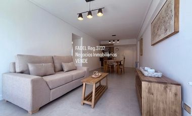 Diag. Alberdi y Corrientes 3 amb. + cochera + vista al Mar