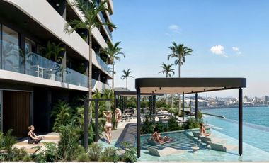Departamento en VENTA sobre Blvd con vista al mar y amenidades de lujo, 2 recamaras