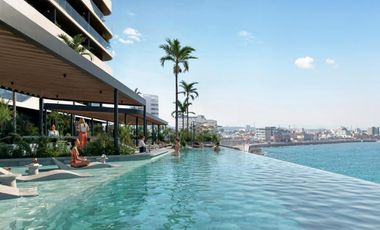 Departamento en VENTA sobre Blvd con vista al mar y amenidades de lujo, 2 recamaras