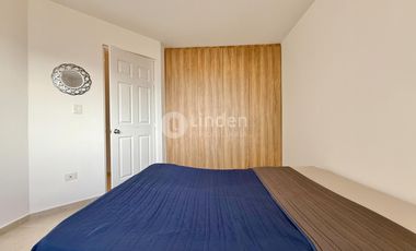 DEPARTAMENTO SEMIAMUEBLADO EN RENTA EN TRES CANTOS RESIDENCIAL, ZONA CUAUTLANCINGO