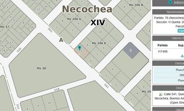 Venta Lote Zona Faro 595 m² - Quequén
