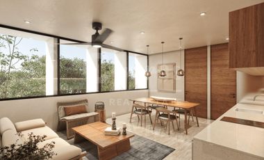 Departamento equipado de 1 recamara en Temozon Norte  Entrega febrero 2027