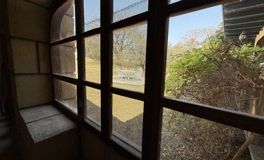 Quinta con excelentes espacios para vivir o gran potencial para desarrollarse