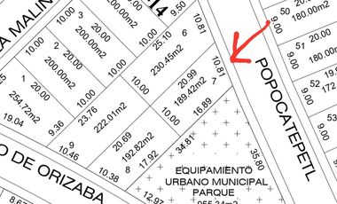 Terreno en Venta de 189 m2 Lomas del Dorado