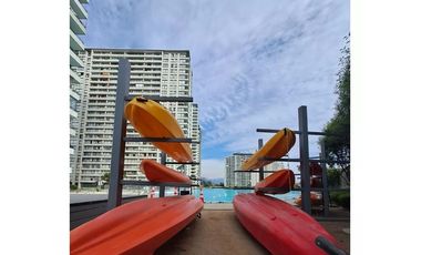 2D 1B Piso 22 c/Estac. Metro Valdovinos