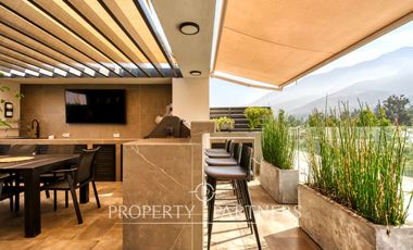 Arriendo de Hermoso departamento tipo Penthouse en Peñalolén