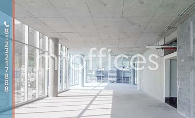 Renta oficina en obra gris de 773 m2  en Valle Oriente San Pedro Garza Garcia