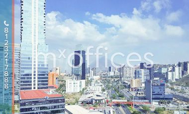 Renta oficina en obra gris de 773 m2  en Valle Oriente San Pedro Garza Garcia