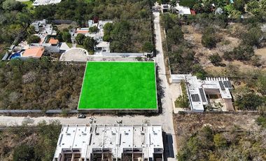 Terreno en Temozón | Esquina | 2000 m2