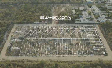 LOTES RESIDENCIALES EN VENTA EN BELLAVISTA DZITYA
