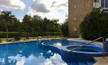 Departamento en renta amueblado con super amenidades en Yucatán Country Club