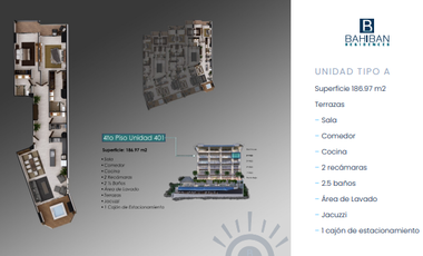 Lujosos Departamentos Frente a Playa En PreVenta, En Nuevo Vallarta, Nayarit.