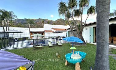 Lujosa Casa con Alberca Privada en Ajijic, Chapala, Jalisco.
