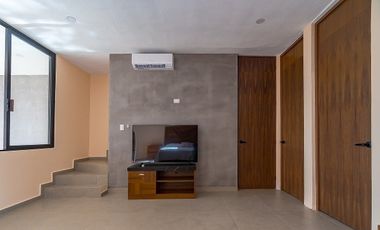 En Venta, Casa tipo villa, 1Rec, alberca y rooftop en Chelem Puerto