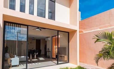 En Venta, Casa tipo villa, 1Rec, alberca y rooftop en Chelem Puerto