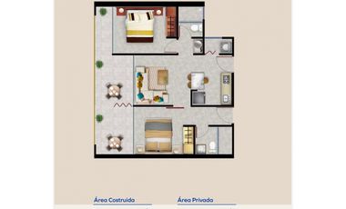 HERMOSO APARTAMENTO CON VISTA A EL MAR - SANTA MARINA