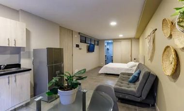 ARRIENDO ESPETACULAR  APARTAESTUDIO