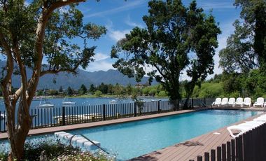 Departamento en Arriendo en Depto para 8 personas con vista al lago en condominio con playa y marina